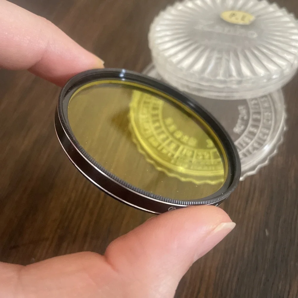 Kenko SY48-2 55mm Y2 Yellow Lens Filter Made In Japan